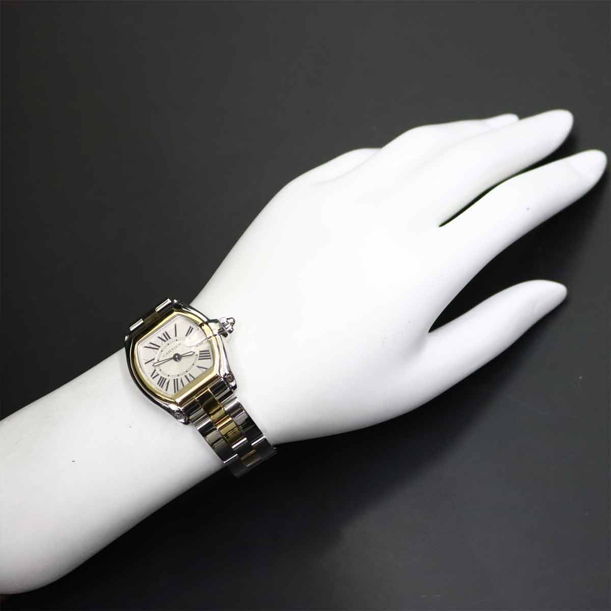 カルティエ Cartier ロードスター SM コンビ W62026Y4 レディース 