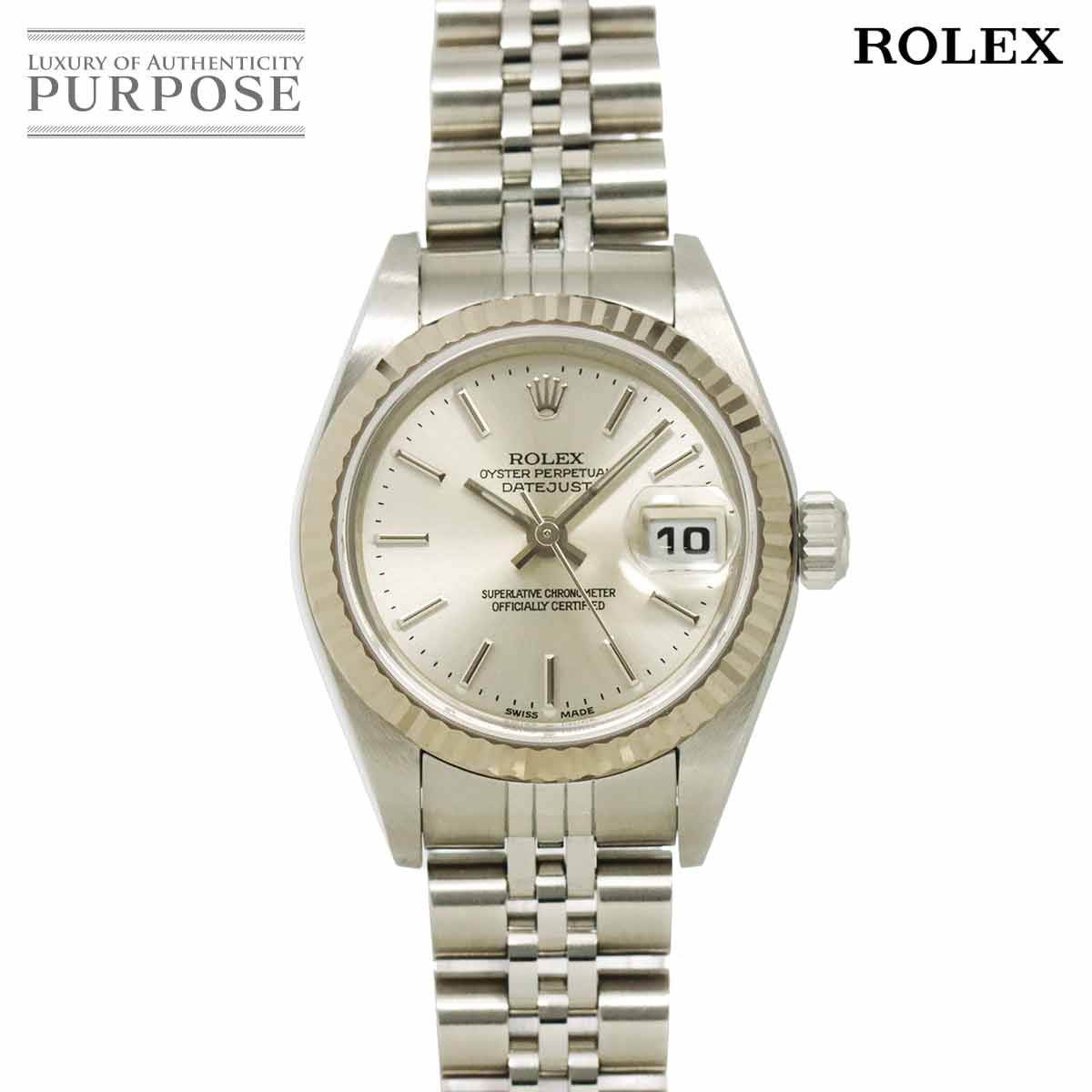 ロレックス ROLEX デイトジャスト 79174 F番 レディース 腕時計 