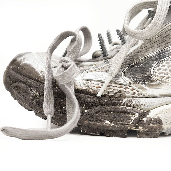 希少/極美品】BALENCIAGA バレンシアガ スニーカー 3XL 泥加工