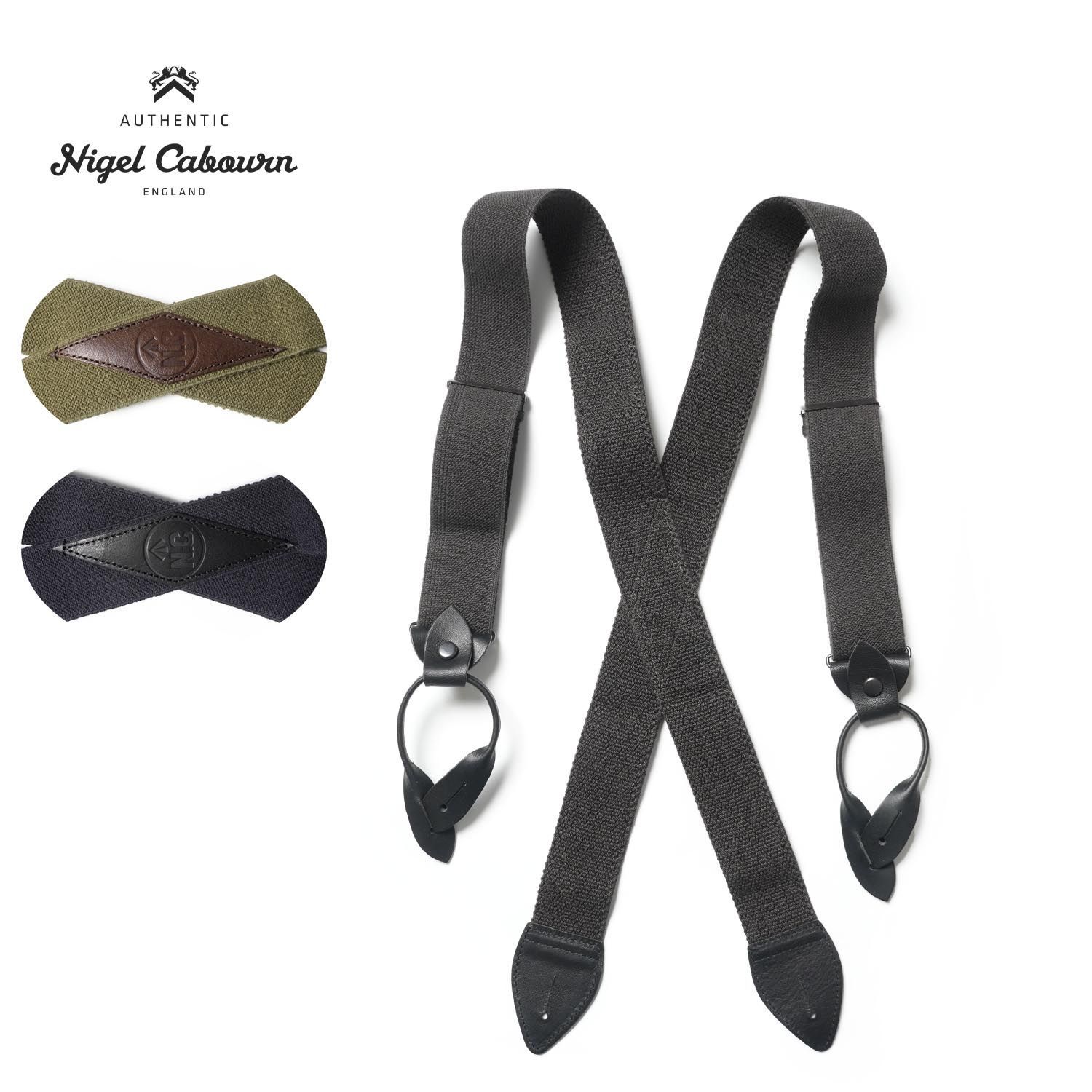 Nigel Cabourn ナイジェルケーボン サスペンダー “US ARMY SUSPENDER