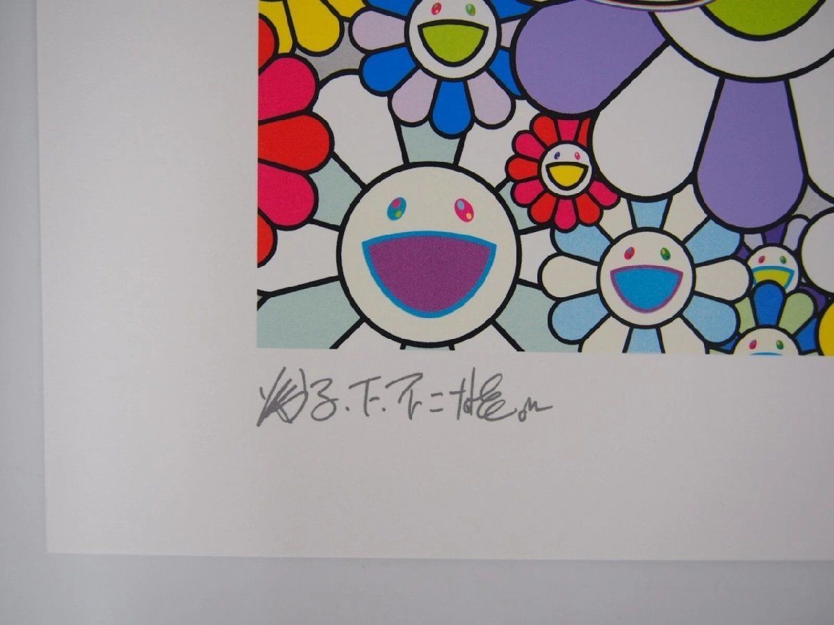 Y]『タイムマシンでレッツゴー』村上隆 ドラえもん シルクスクリーン