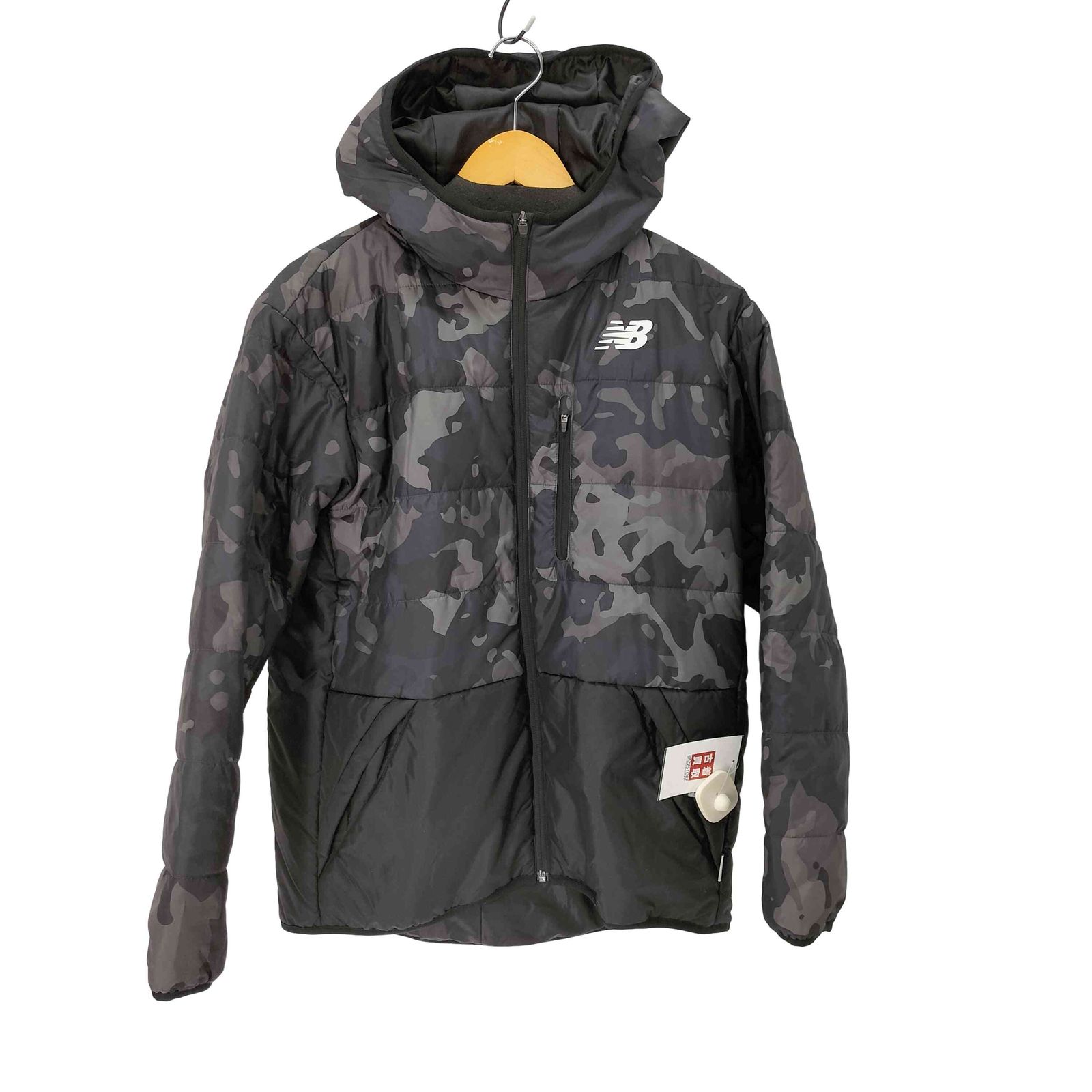New balance 4way中綿ジャケット フルジップブルゾン カモフラ柄 ニューバランス NEW BALANCE カモ柄 中綿ジャケット メンズ JPN：M