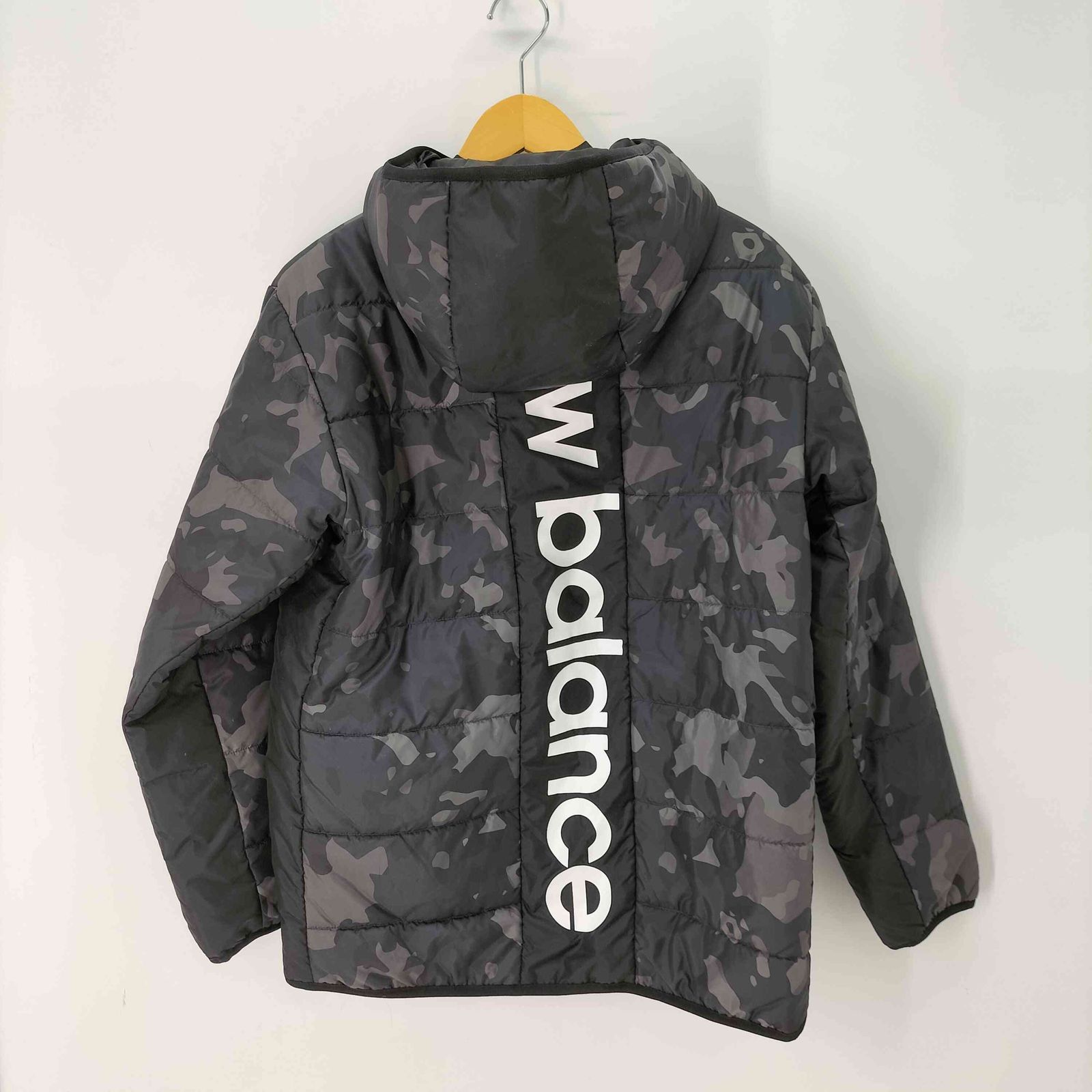 New balance 4way中綿ジャケット フルジップブルゾン カモフラ柄 ニューバランス NEW BALANCE カモ柄 中綿ジャケット メンズ JPN：M