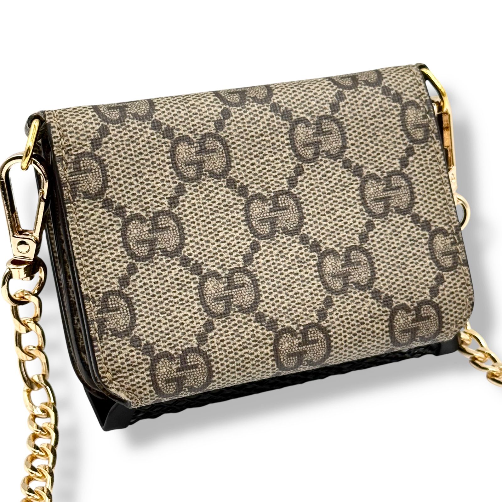 使用少 グッチ バレンシアガ コラボ チェーンウォレット 3つ折り財布