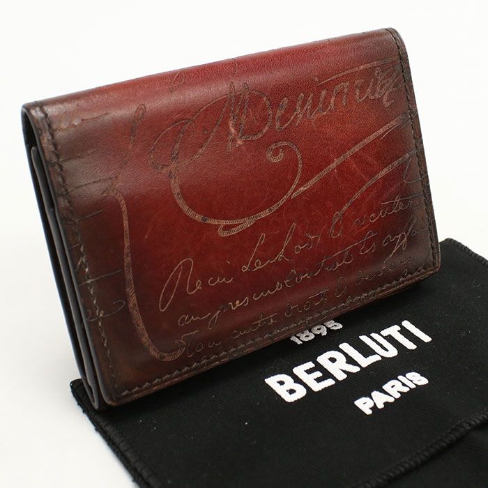 Berluti ベルルッティ 名刺入れ レザー【中古】 メンズ - メルカリ