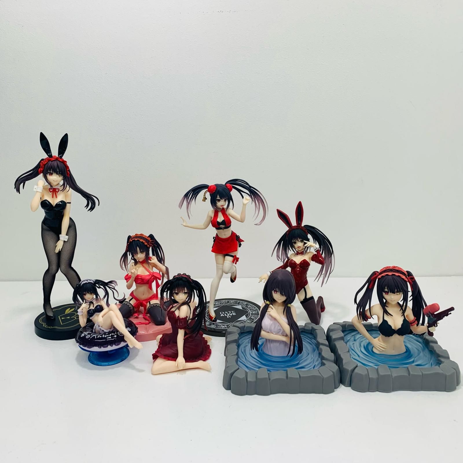 飾磨店】 中古 時崎狂三 8体セット フィギュア デート・アライブ