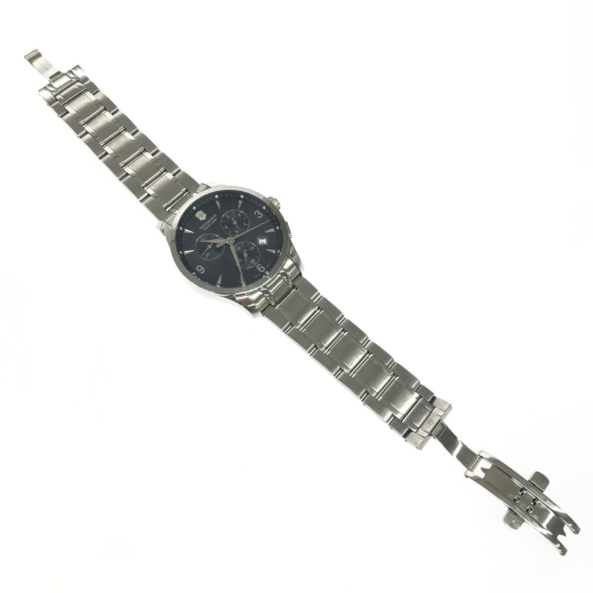 VICTORINOX ヴィクトリノックス アライアンス 腕時計 241478 シルバー 