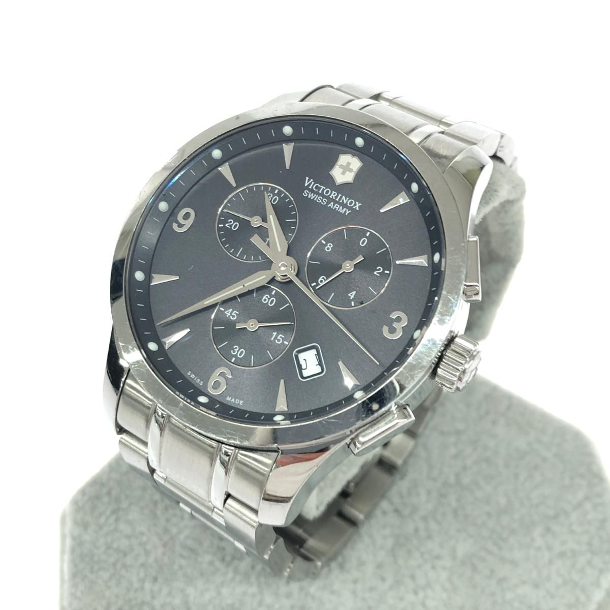 VICTORINOX ヴィクトリノックス アライアンス 腕時計 241478 シルバー 