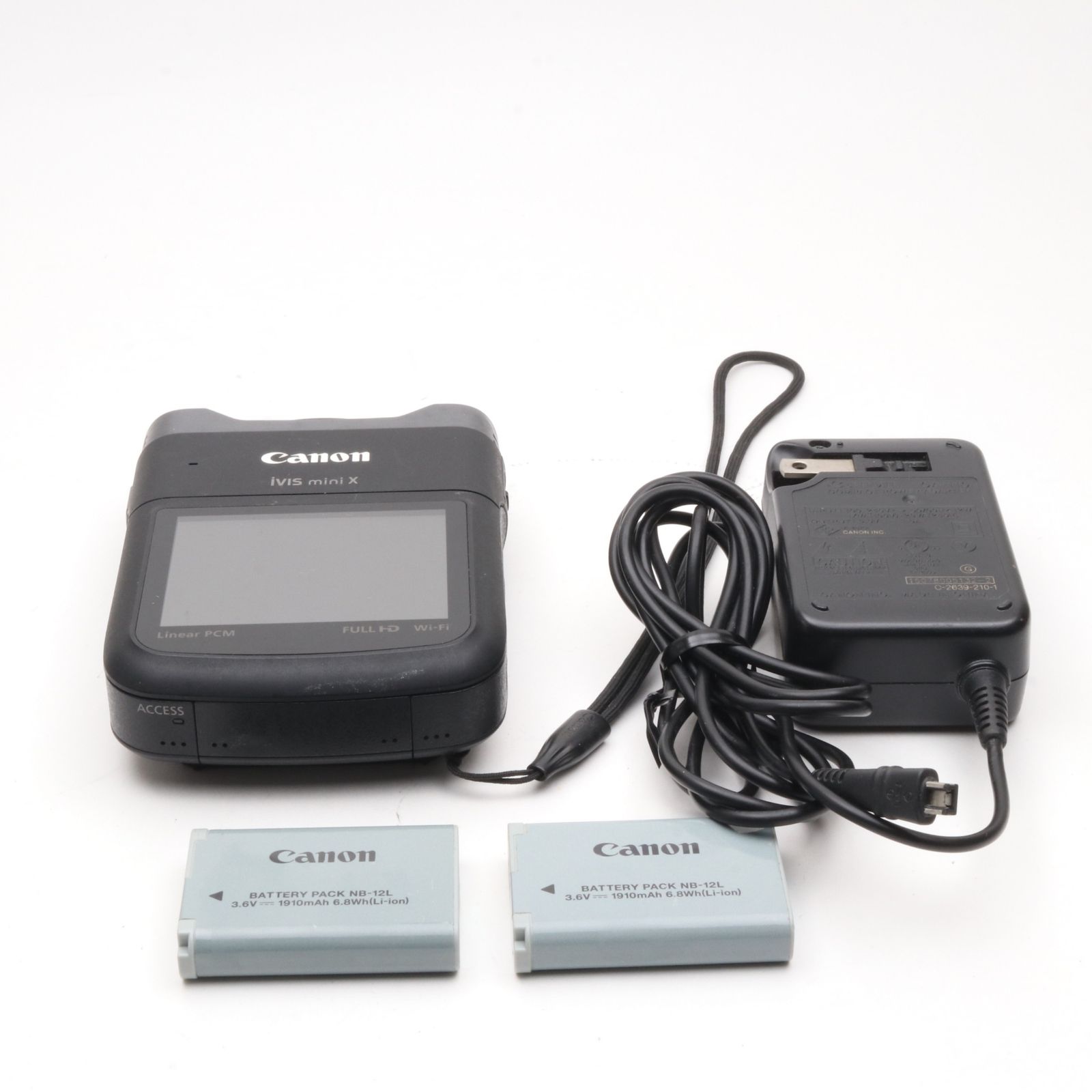 Canon デジタルビデオカメラ iVIS mini X 対角約170度 1,280万画素CMOS