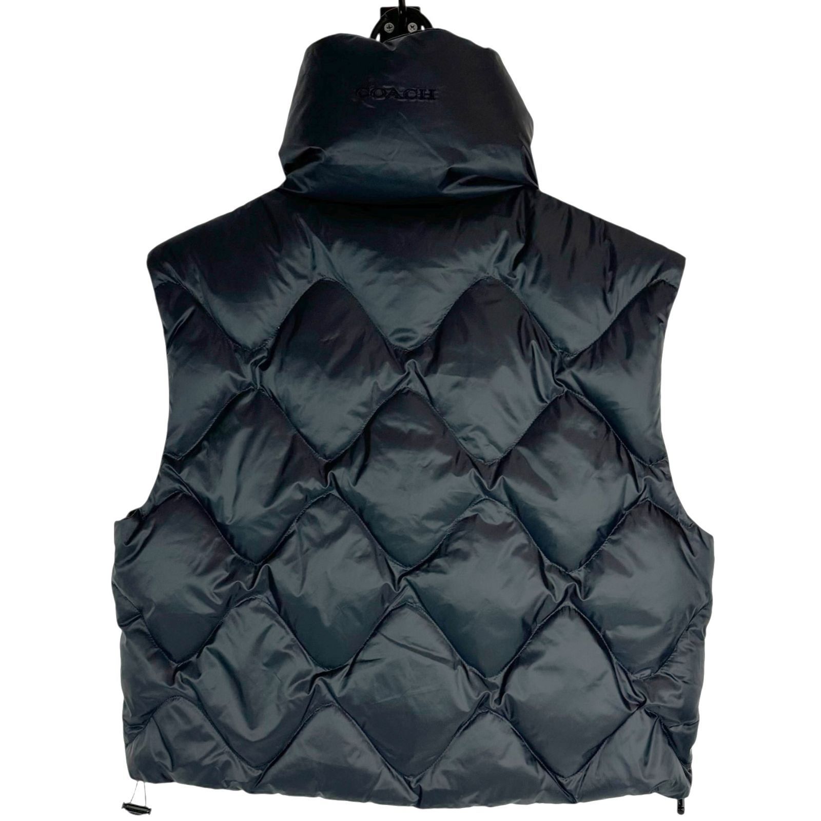 COACH】 コーチ CV305 ダウンベスト ブラック 黒 アウター レディース