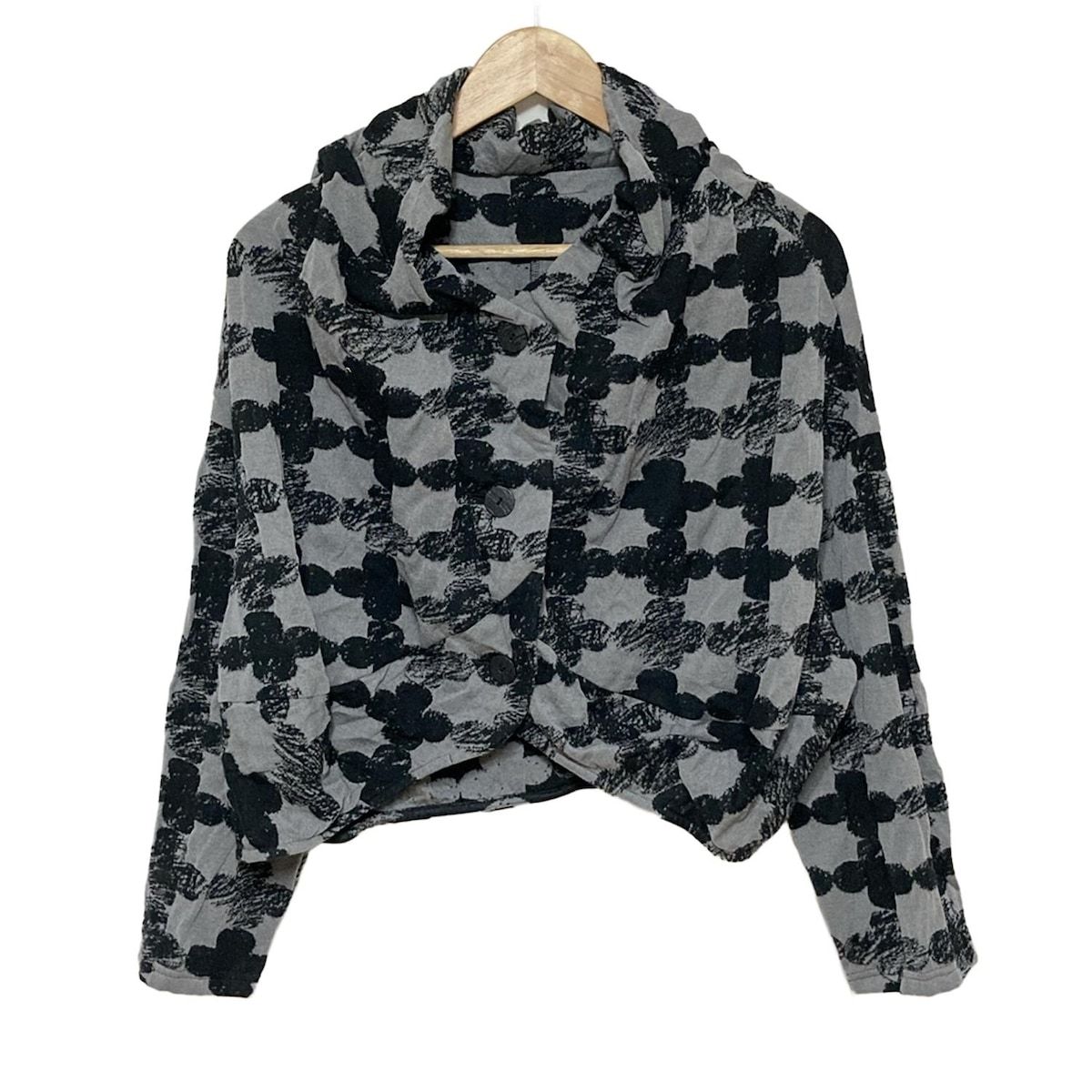 慈雨(ジウ/センソユニコ) ボレロ サイズ40 M レディース美品 - グレー