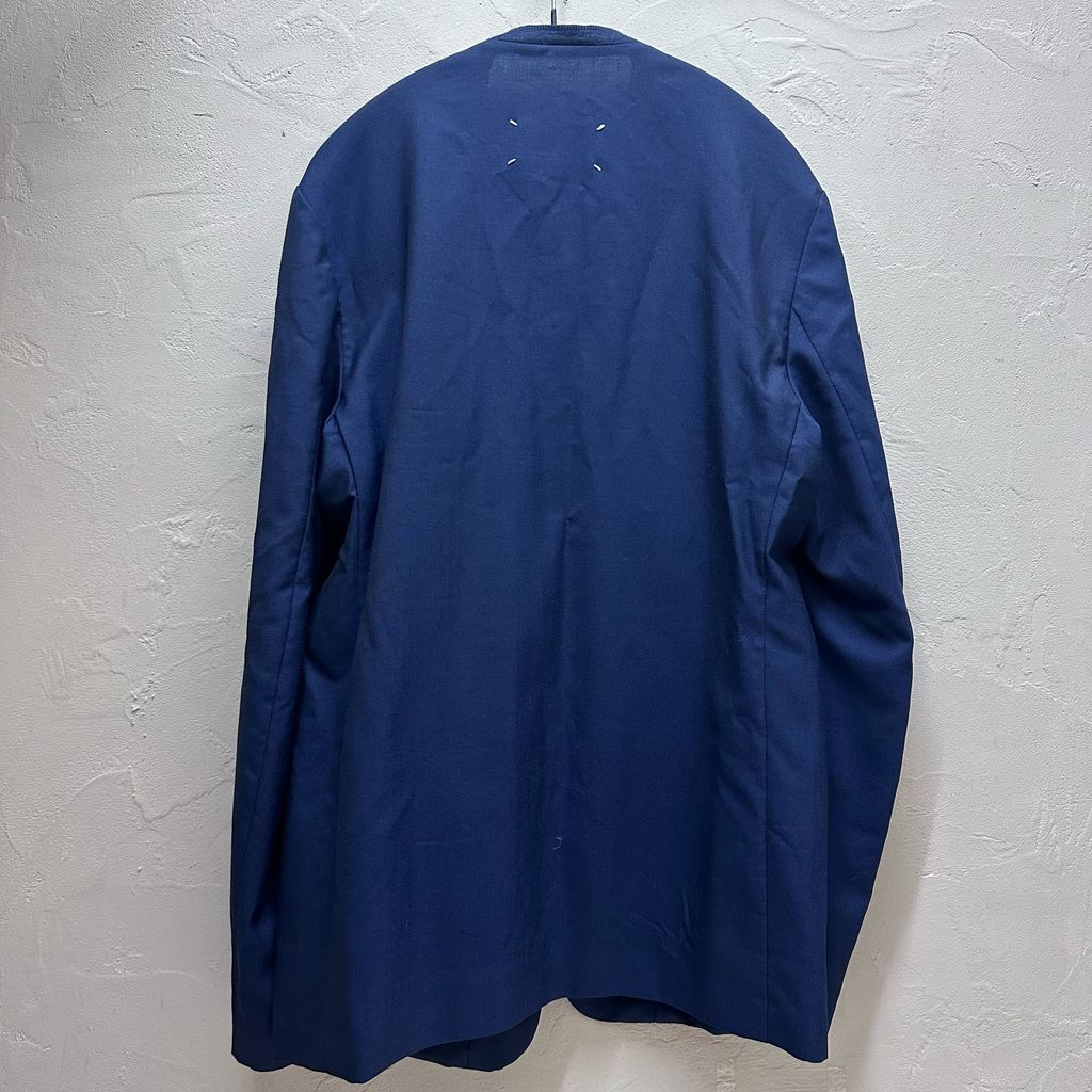 Maison Margiela メゾンマルジェラ 19SS WOOL NO-COLLAR JACKET ノー