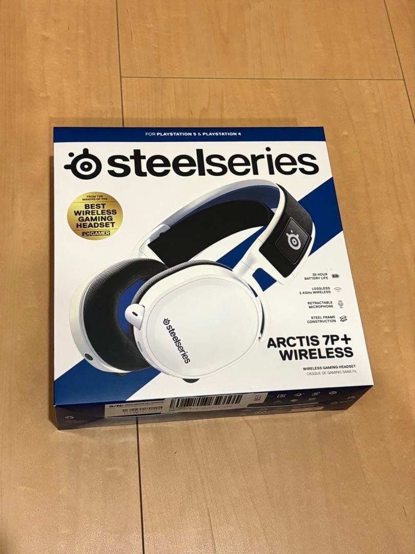 新品未開封】SteelSeries Arctis 7P+White61471 - メルカリ