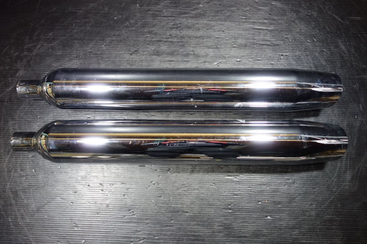 サイレンサー マフラー ハーレー 純正 FLHT FLHX FLHR ツーリング