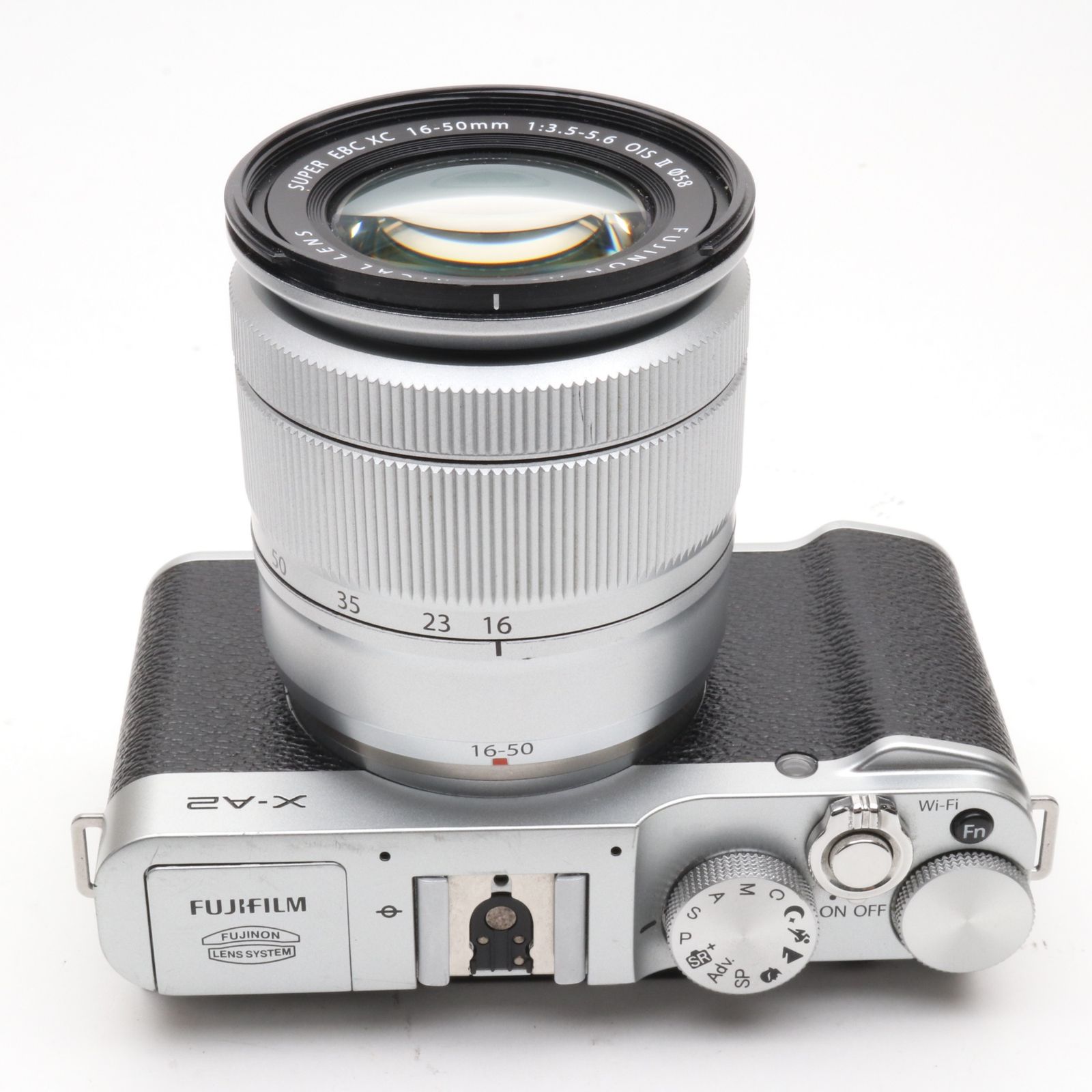 FUJIFILM ミラーレス一眼 X-A2 レンズキット シルバー X-A2S1650II