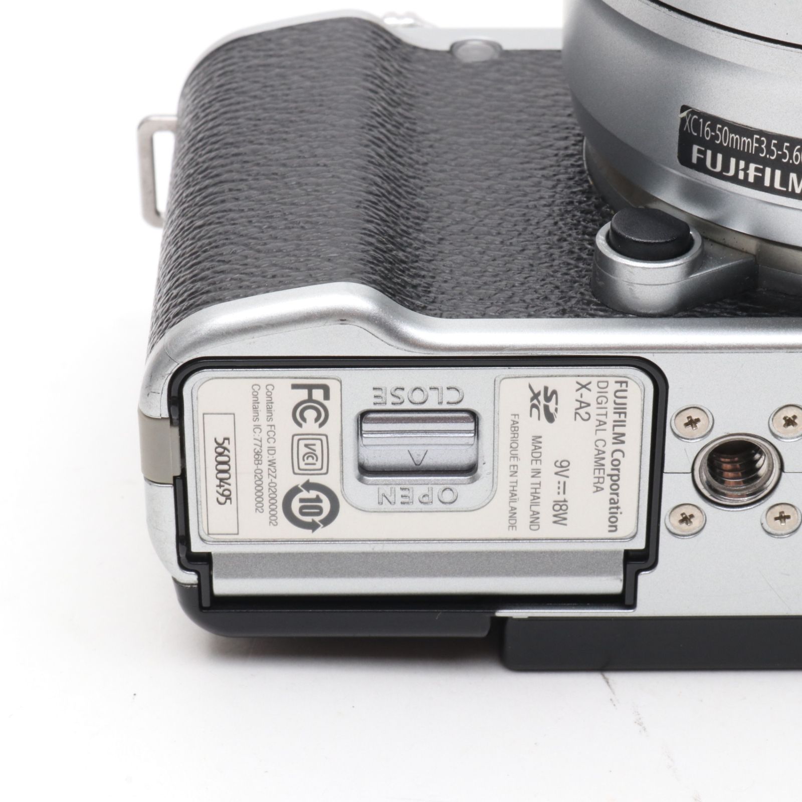 FUJIFILM ミラーレス一眼 X-A2 レンズキット シルバー X-A2S1650II