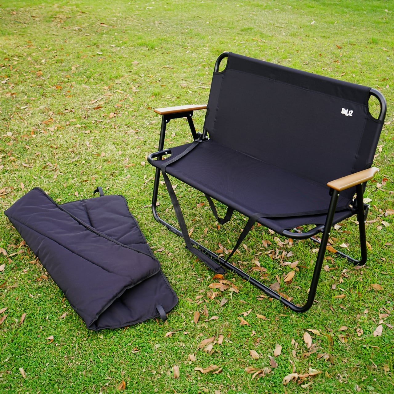 2490 折りたたみ ベンチ 3秒で設置可能 コンパクト 持ち運び