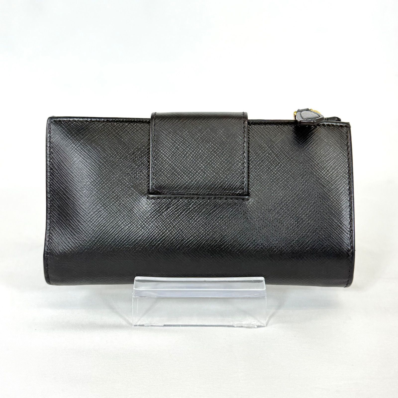 希少 大容量カード収納・近年モデル】PRADA プラダ サフィアーノ