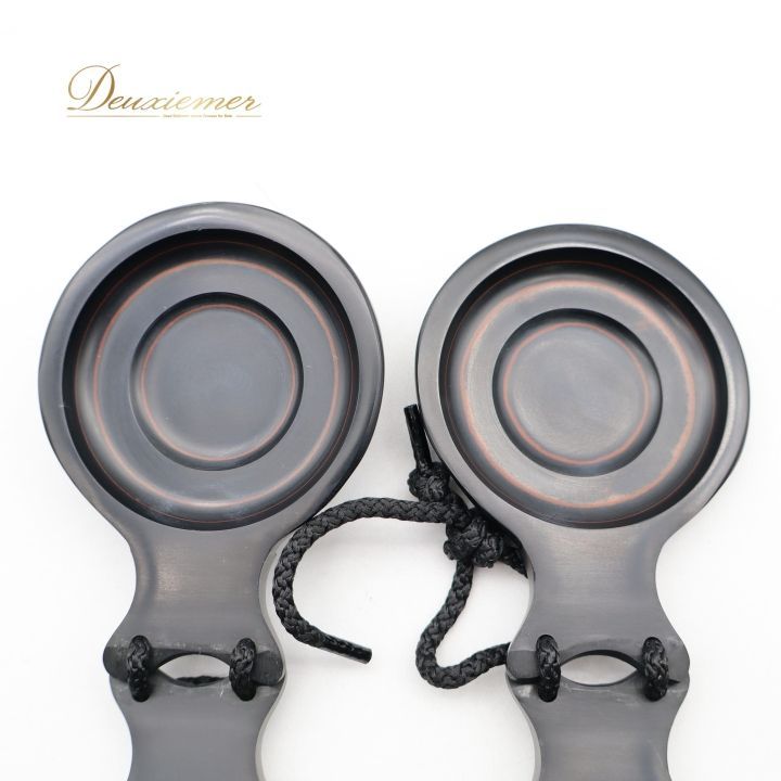 フラメンコ パリージョ カスタネット ブラック系 CASTANUELAS DEL SUR