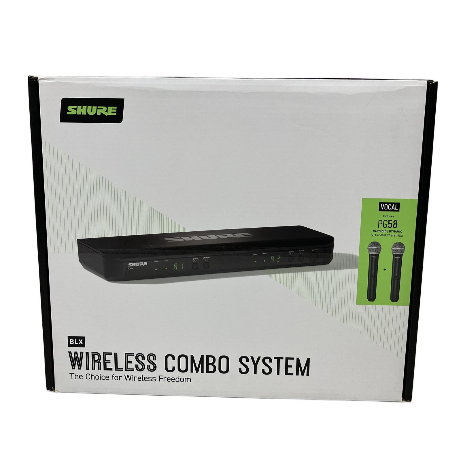 SHURE シュア BLX88J PG58 ワイヤレス マイクセット BLXシリーズ
