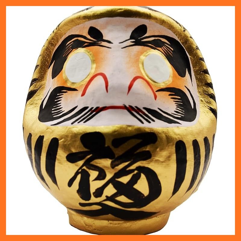 新品】 高崎だるま 2号 金 福入 商売繁盛 開運出世 達磨 ダルマ 置物