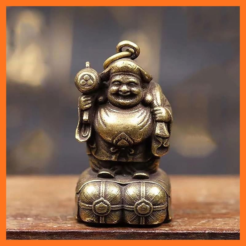 新品】 RemeeHi 開運招福七福神 大黒天 置物 ミニ 仏像 商売繁盛 無病