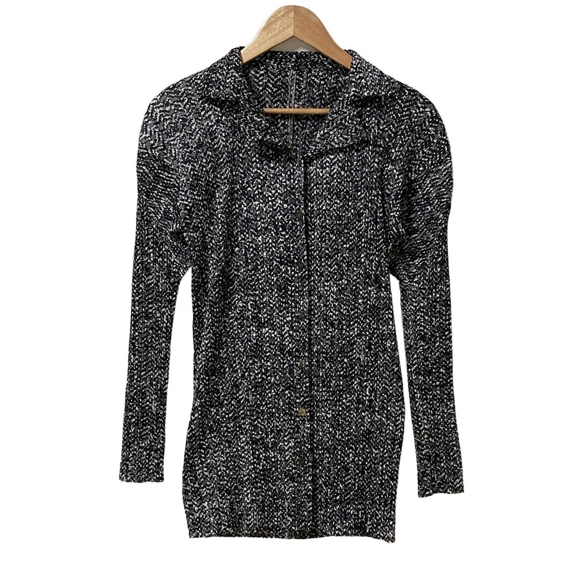 PLEATS PLEASE(プリーツプリーズ) 長袖シャツブラウス サイズ3 L