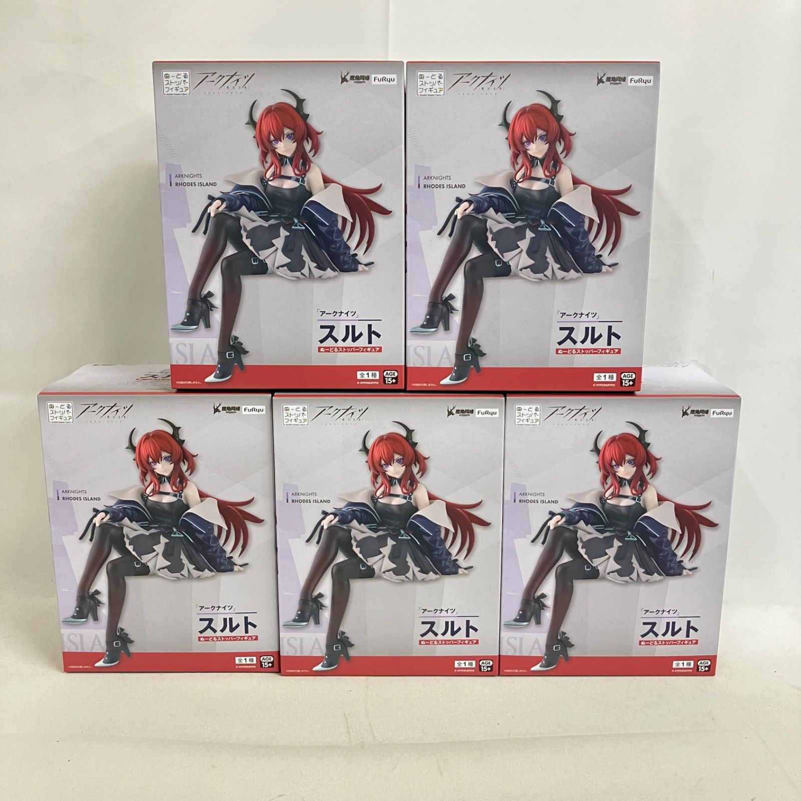 未開封 アークナイツ ぬーどるストッパー スルト フィギュア 5個セット