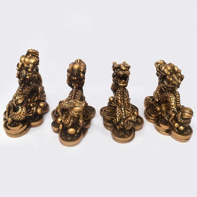 新品】 （イスイ）YISHUI 風水 置物 辰年 生肖 ドラゴン 龍 鎮宅辟邪