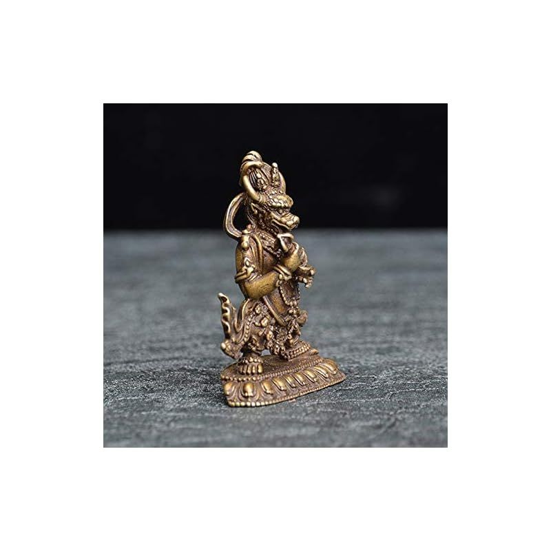 新品】 大威徳明王 仏像 フィギュア 十二支守り本尊 銅像 仏剣 祈る