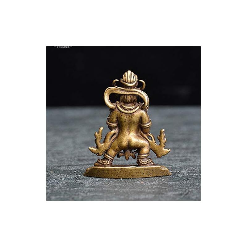 新品】 大威徳明王 仏像 フィギュア 十二支守り本尊 銅像 仏剣 祈る