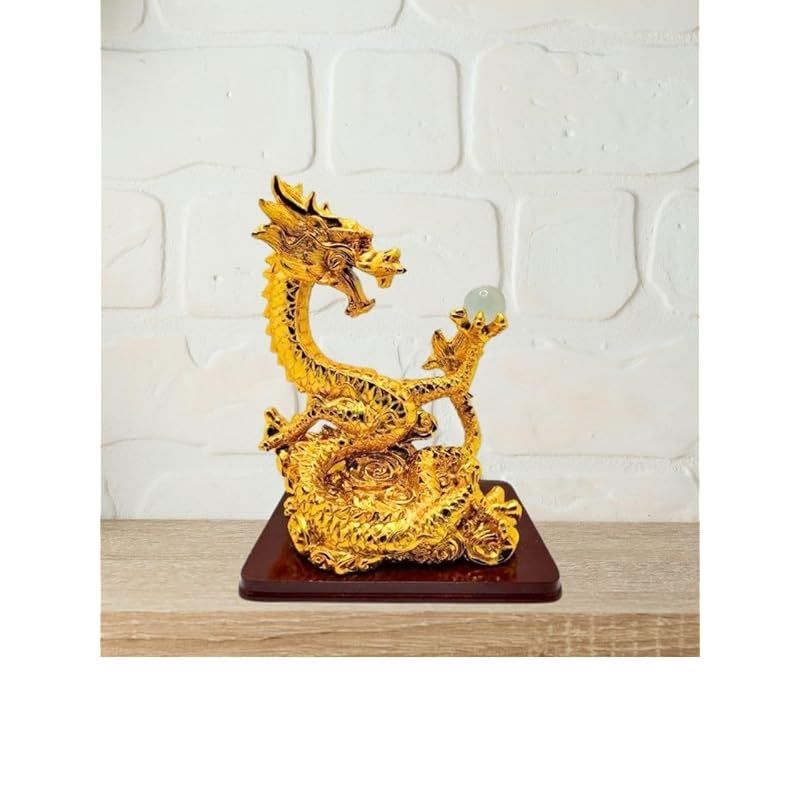 新品】 龍 置物 ドラゴン 干支 辰 竜 金運 招福 正月飾り 開運 強運
