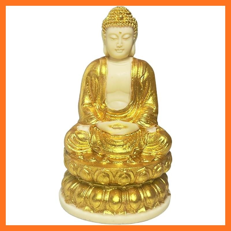 新品】 YUYAKESHI 釈迦 お釈迦様 如来像 厄除け 座像 風水 仏像 お守り