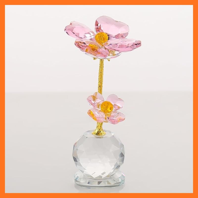 新品】 Pleadeliy 幸運を呼ぶクローバー K9クリスタル 四つ葉の