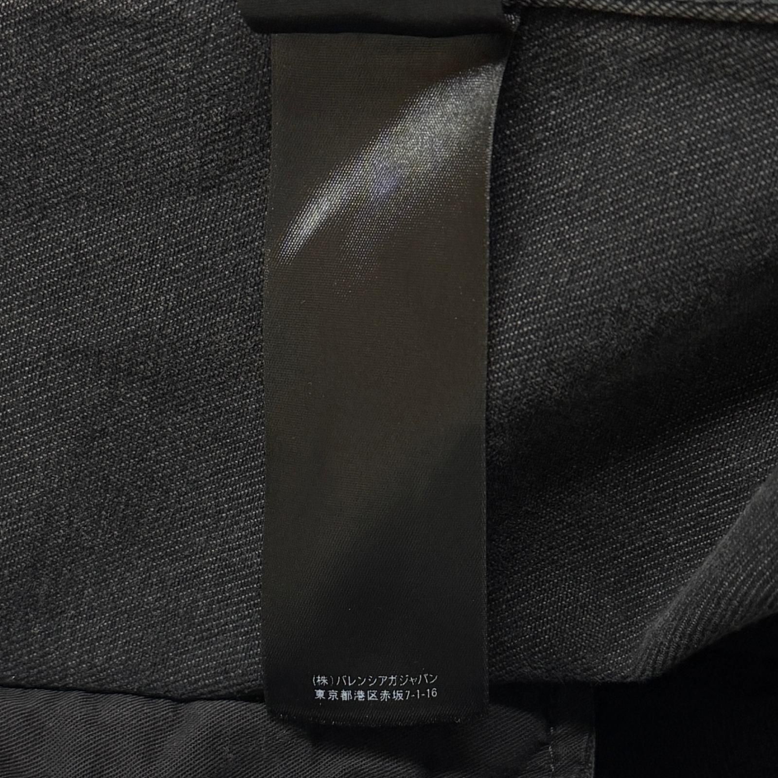 国内正規 BALENCIAGA Spray Paint BB Logo Denim Jacket スプレー 