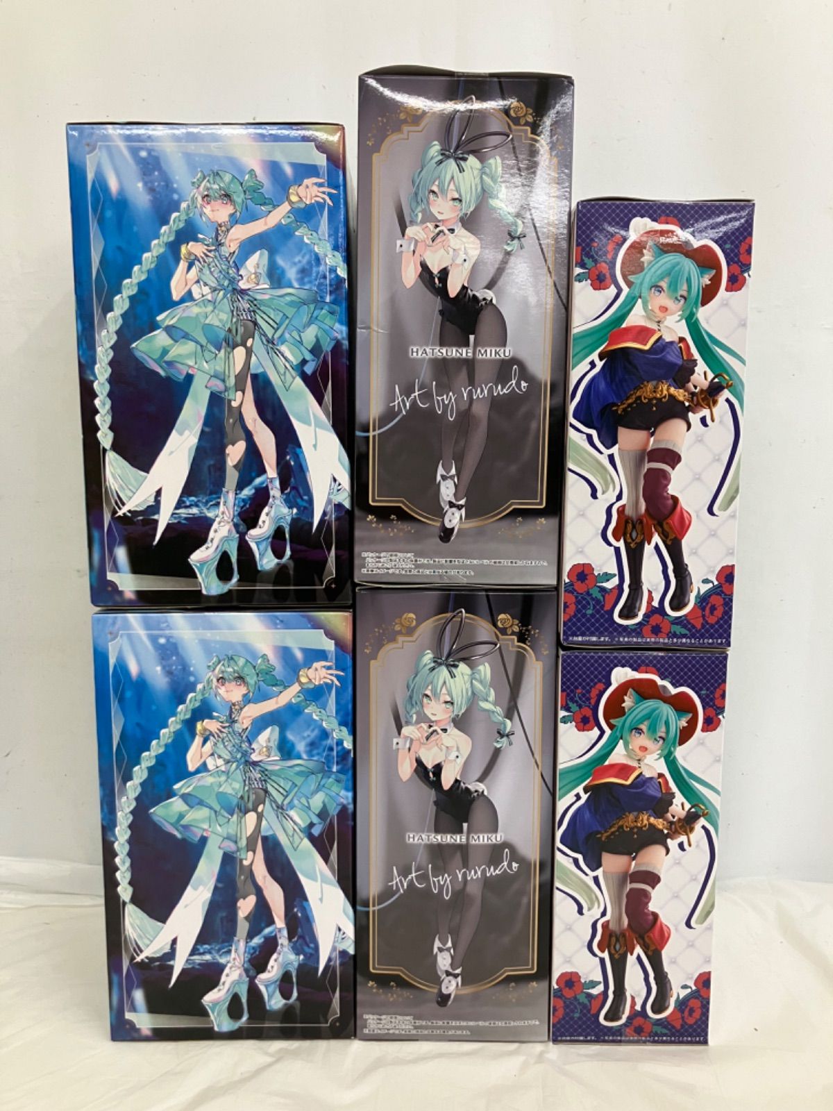 未開封 初音ミク フィギュア EmeraldGem rurudo WHITE 長靴を履いた猫