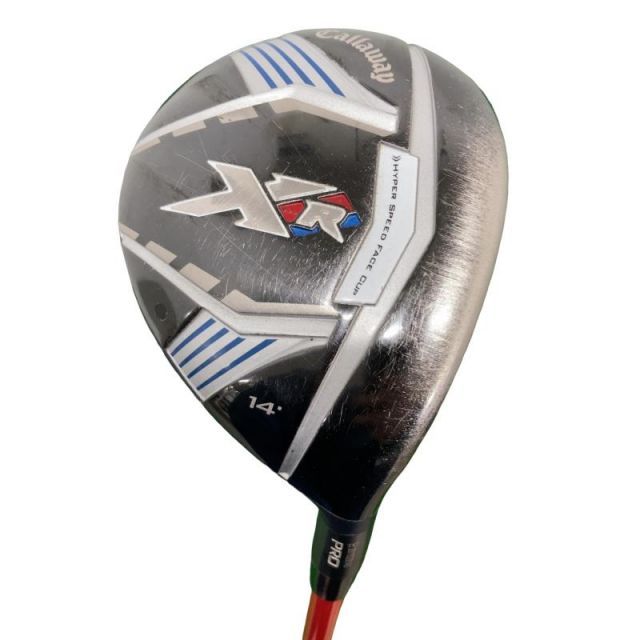 中古】 キャロウェイ XR PRO 14° フェアウェイウッド FW リシャフト