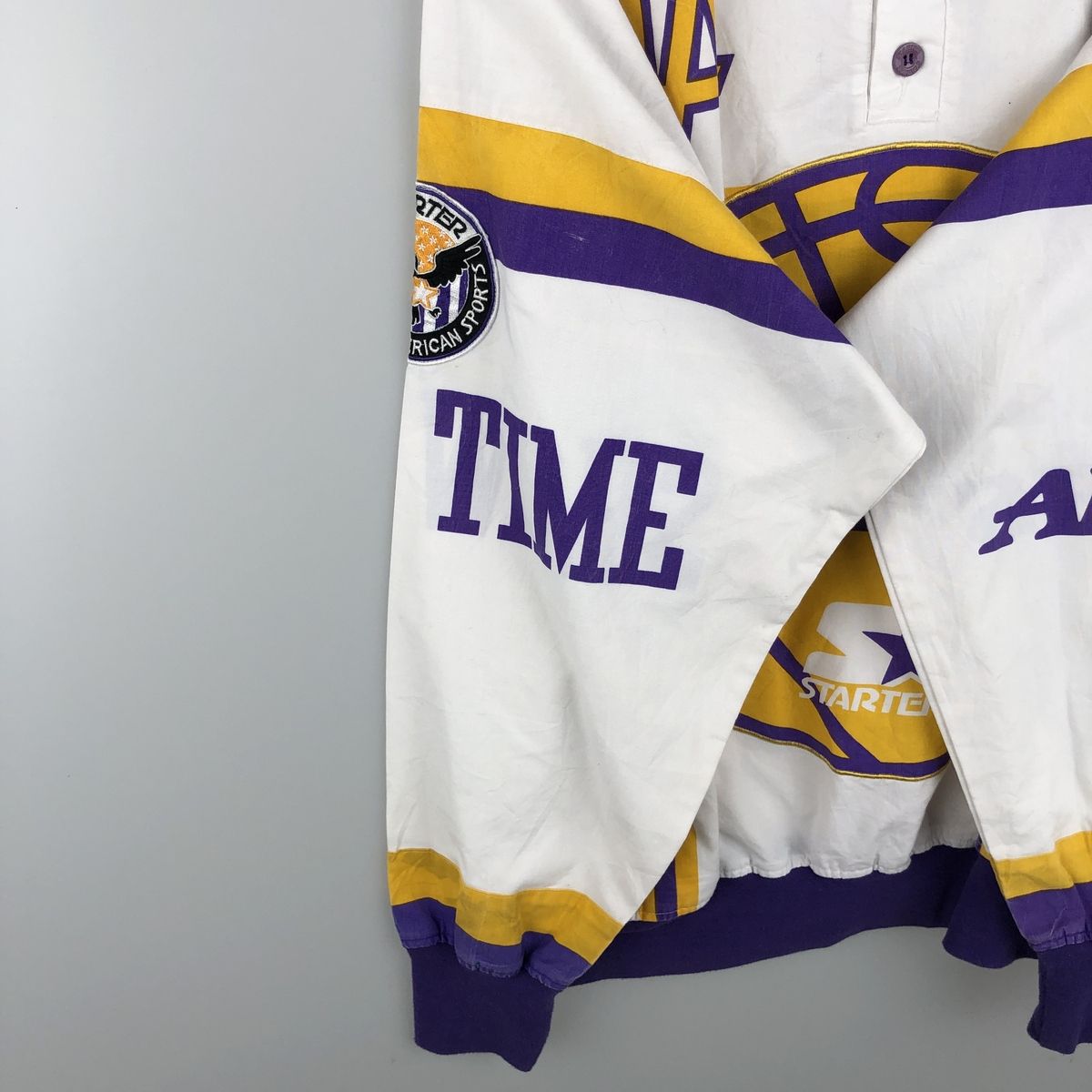 古着 90年代 スターター Starter NBA LOS ANGELES LAKERS ロサンゼルス