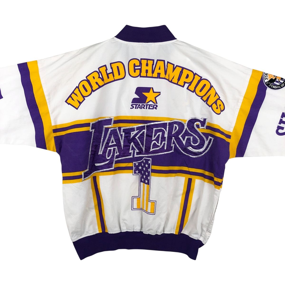 古着 90年代 スターター Starter NBA LOS ANGELES LAKERS ロサンゼルス