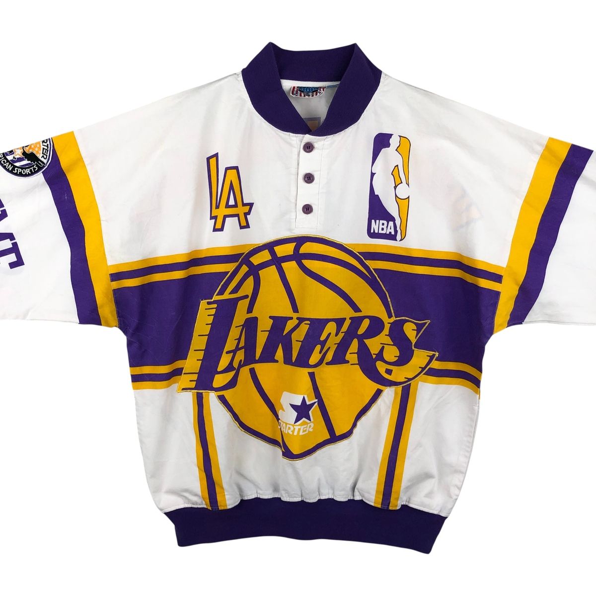 古着 90年代 スターター Starter NBA LOS ANGELES LAKERS ロサンゼルス
