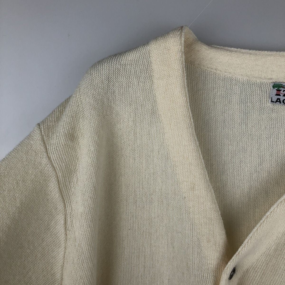 古着 70年代 ラコステ LACOSTE IZOD オーロンアクリルニット
