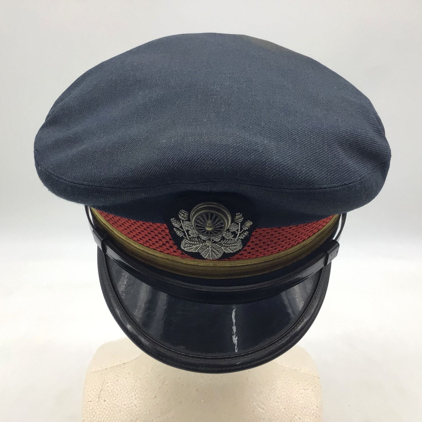 2008 【当時物】国鉄 帽子 2号形 日本国有鉄道 制帽 鉄道グッズ