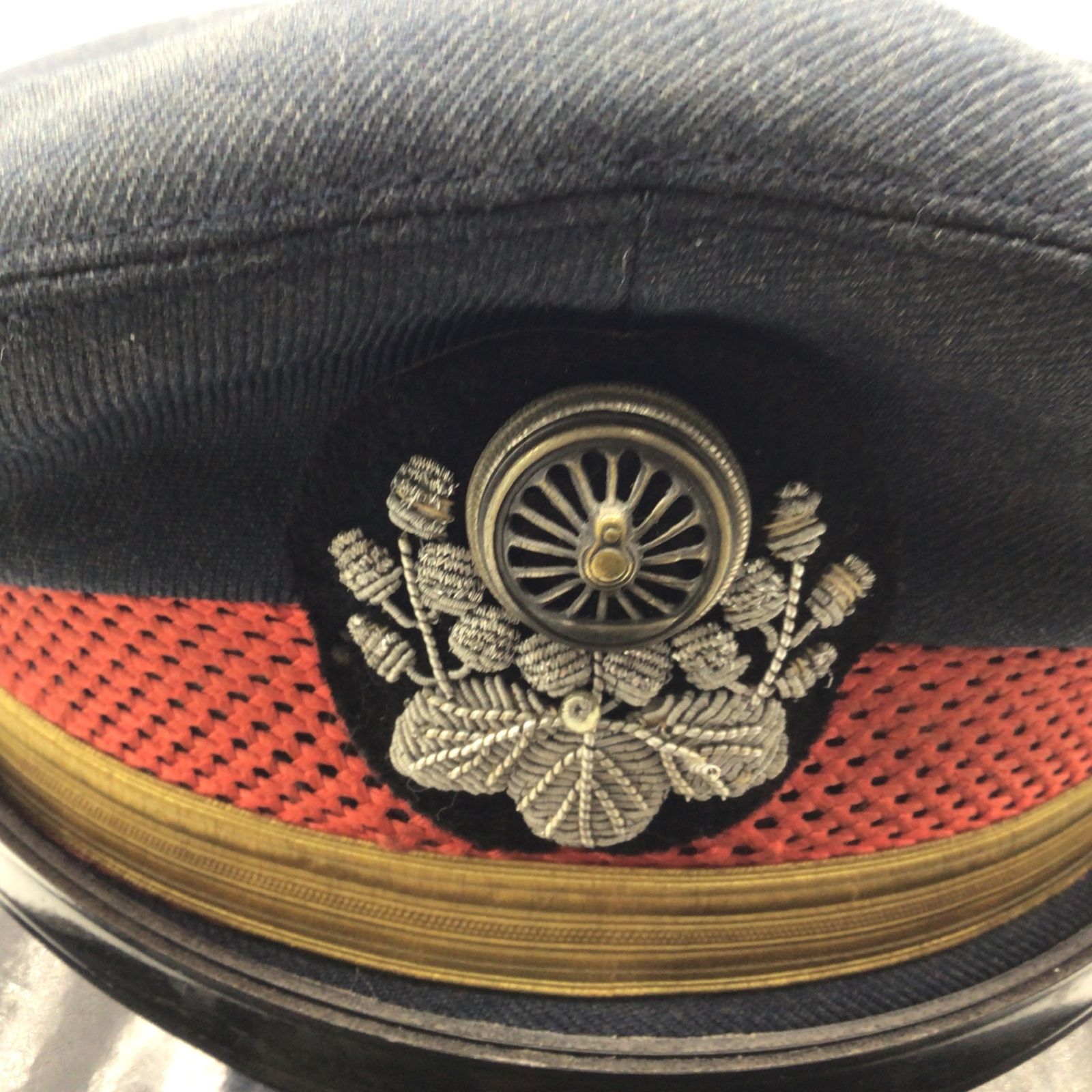 2008 【当時物】国鉄 帽子 2号形 日本国有鉄道 制帽 鉄道グッズ