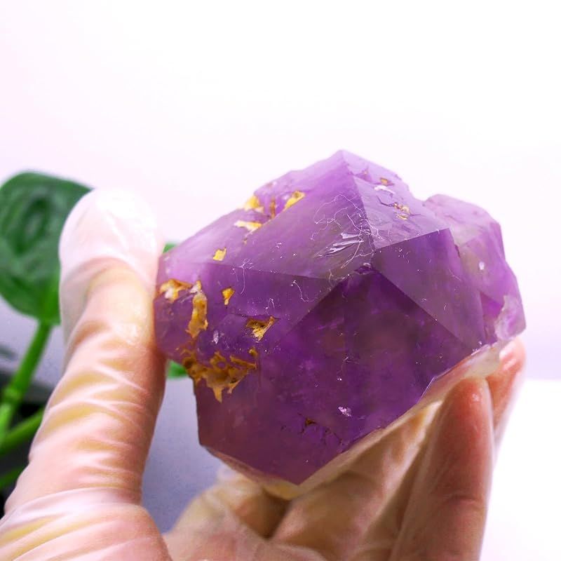 新品】 [TANAKA・YA] アメジスト 天然石 水晶ポイント 六角柱 厳選 上