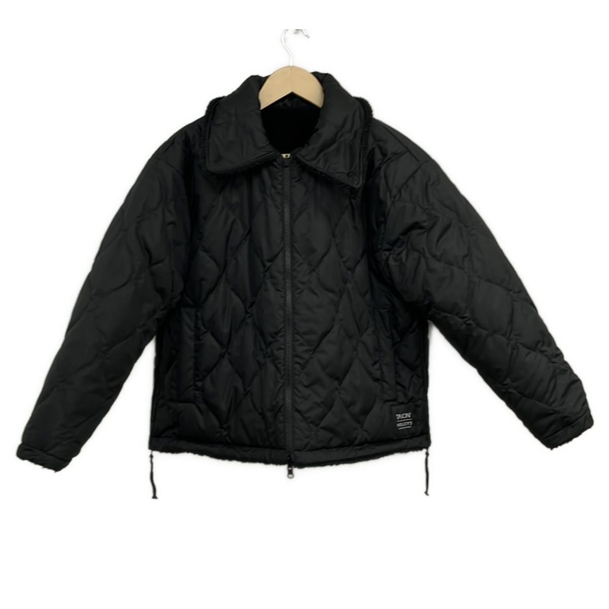 TAION(タイオン) ダウンジャケット サイズF レディース美品 - 黒 長袖