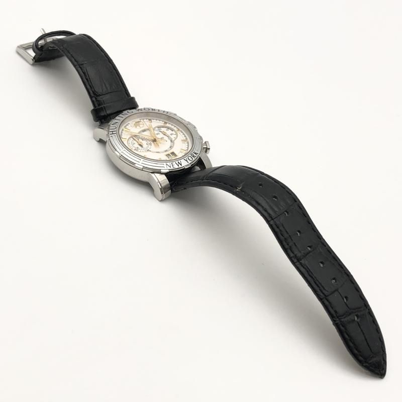 中古】HUNTING WORLD 腕時計 シルバー ハンティング ワールド[10
