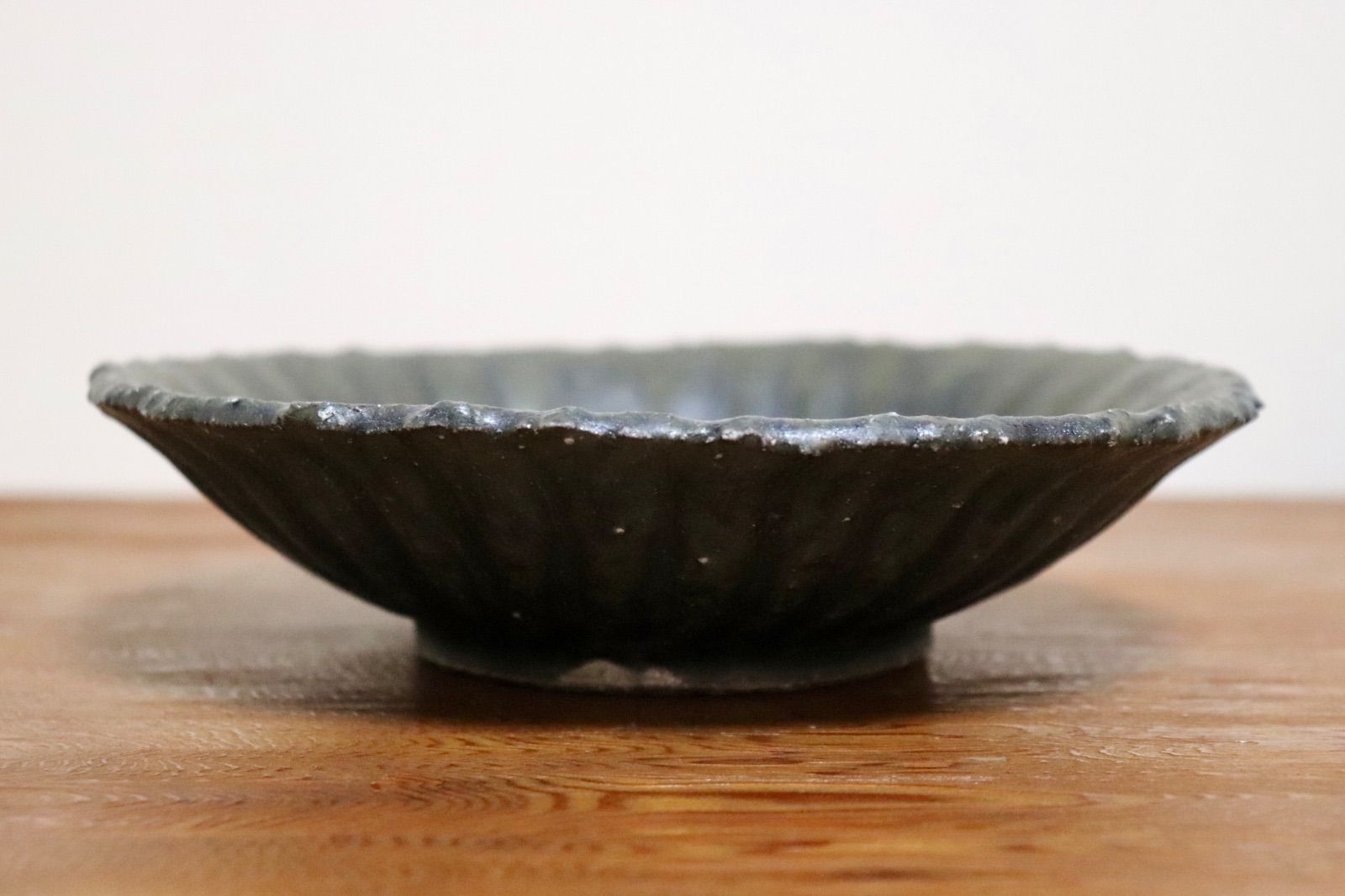 GMIO454C○千代市陶房 清水万佐年 丹波焼 皿 陶器 丹波篠山 伝統工芸