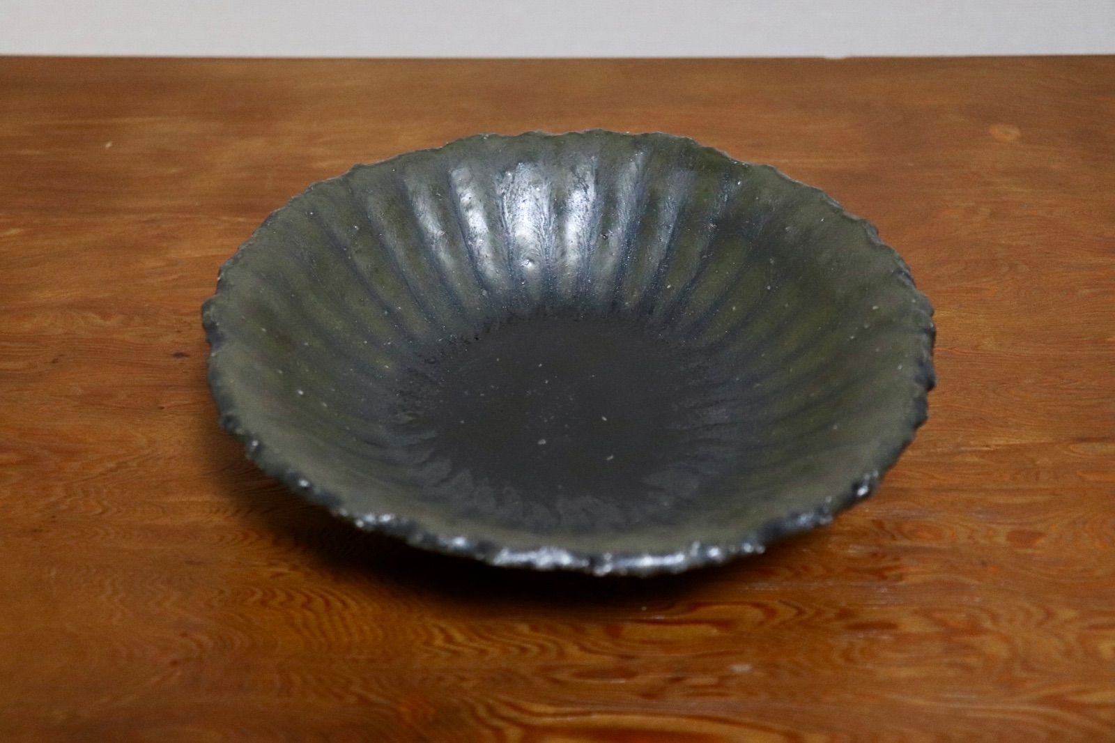 GMIO454C○千代市陶房 清水万佐年 丹波焼 皿 陶器 丹波篠山 伝統工芸