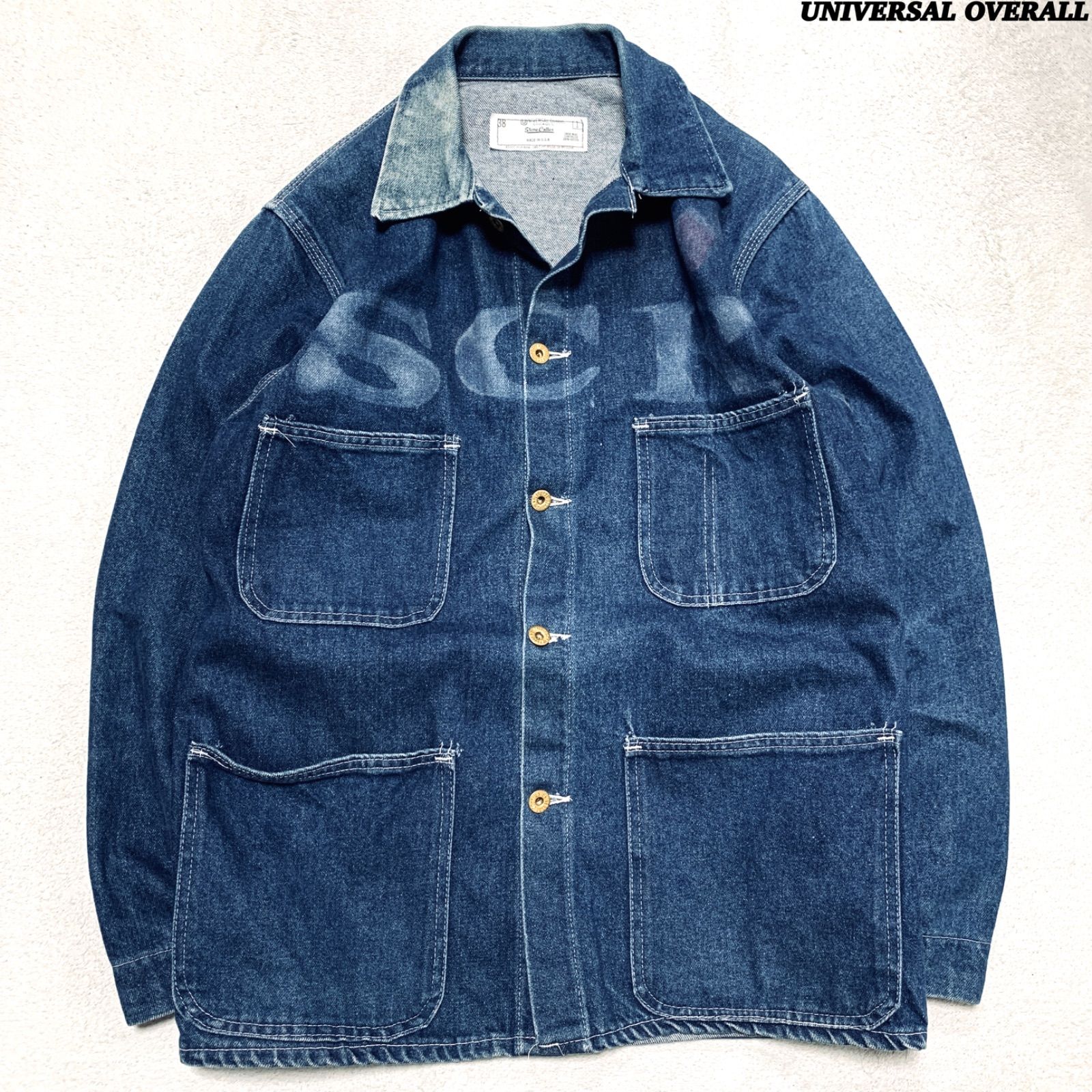 UNIVERSAL OVERALL USA製 アメリカ製 カバーオール デニムジャケット