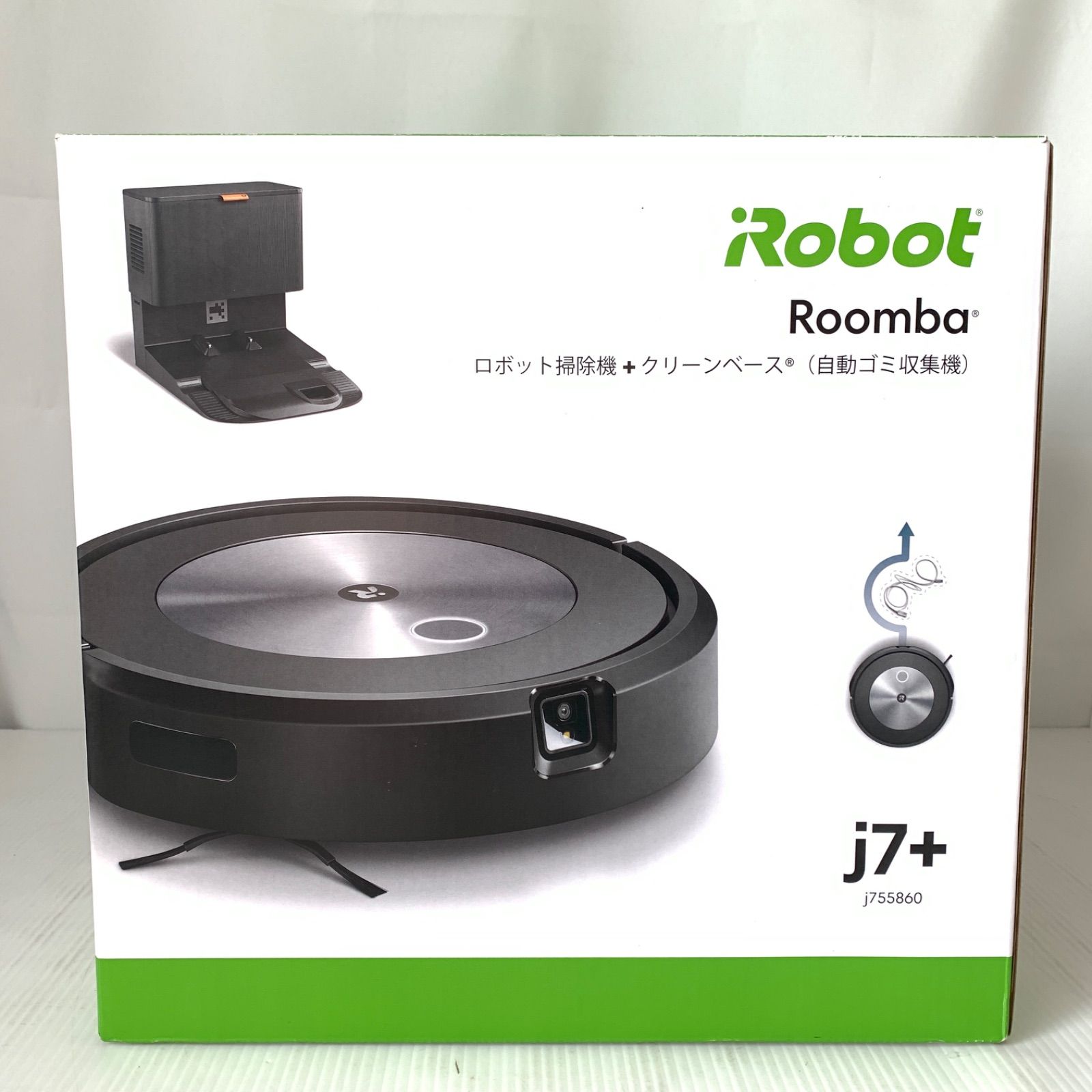 iRobot アイロボット ルンバ J7＋ J755860 中古 M80204-13 - メルカリ